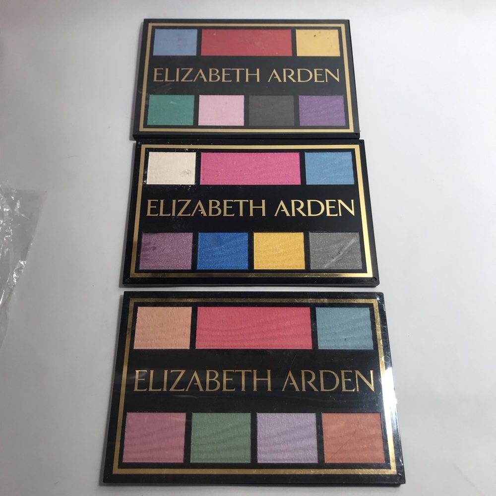 Elizabeth Arden New Eyeshadow and Blush Pallets Lot of 3